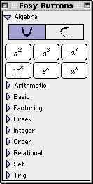 Algebra Easy Buttons - Power Functions